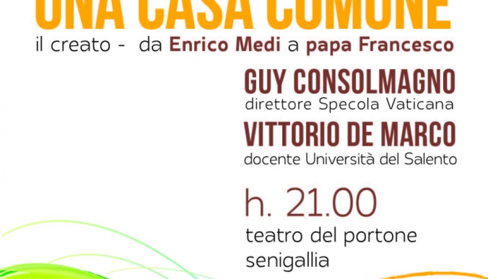 Guy Consolmagno a Senigallia per una serata su Medi Guy Consolmagno a Senigallia per una serata su Medi