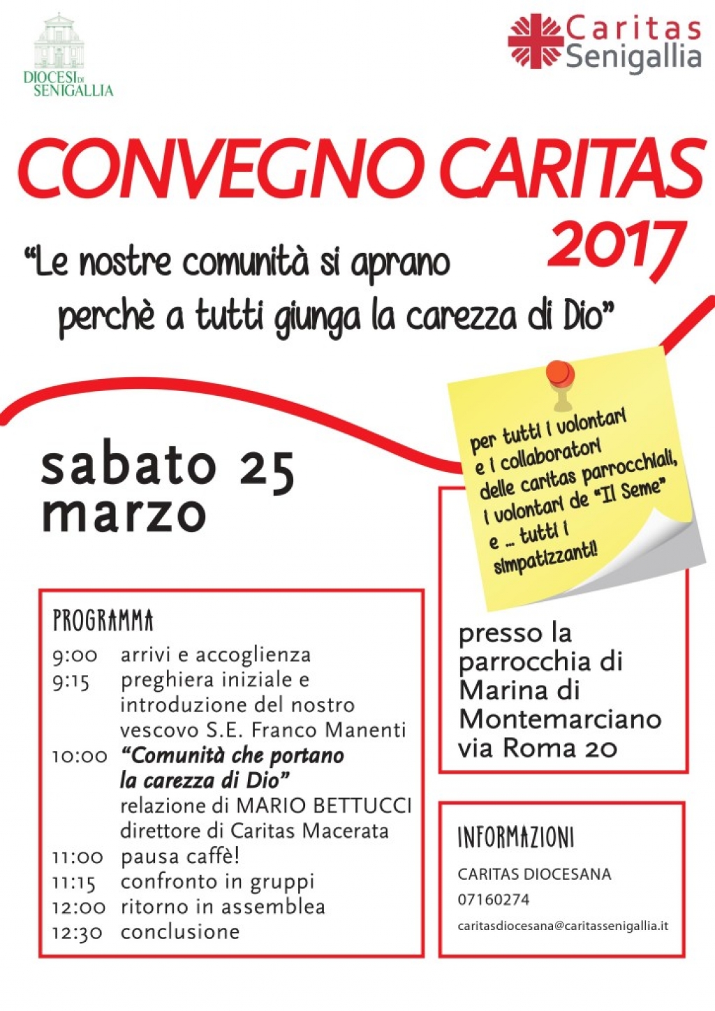 Convegno Caritas Parrocchiali 2017 Convegno Caritas Parrocchiali 2017