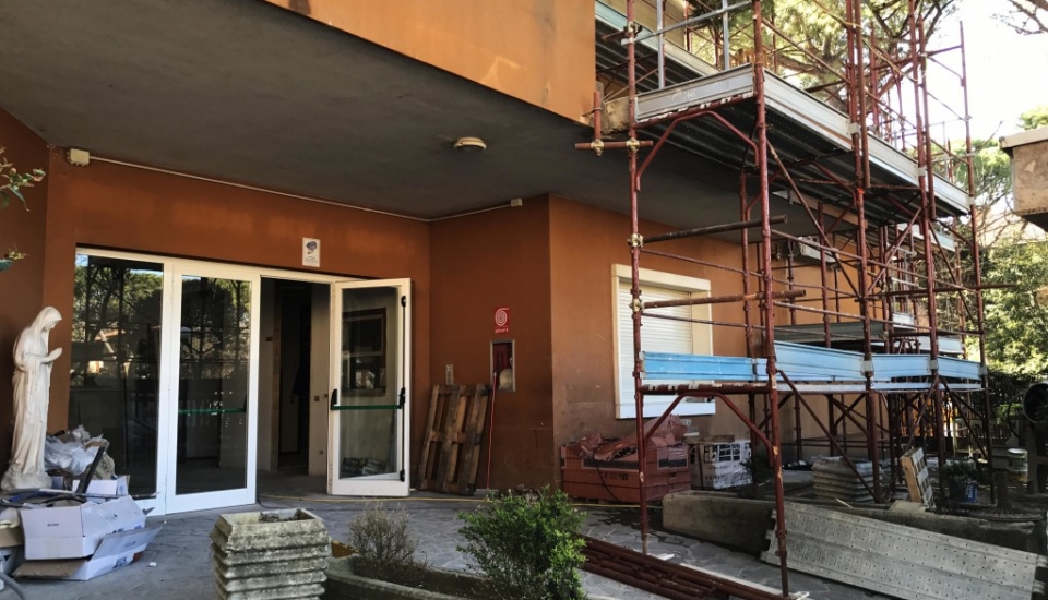 Proseguono i lavori al Centro di Solidarietà Proseguono i lavori al Centro di Solidarietà