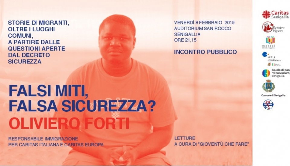 “Falsi miti, falsa sicurezza”, incontro con Oliviero Forti “Falsi miti, falsa sicurezza”, incontro con Oliviero Forti