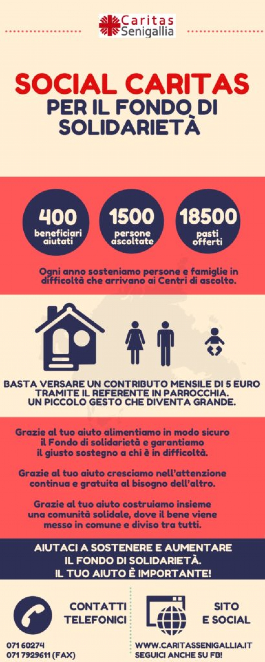 Ricomiciamo con la Social Caritas Ricomiciamo con la Social Caritas